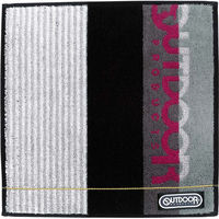 ニシオ OUTDOOR タオル ハンカチ ブラック ODT503BK 1セット(5枚)（直送品）