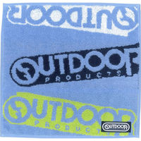 ニシオ OUTDOOR タオル ハンカチ ブルー ODT504BL 1セット(5枚)（直送品）