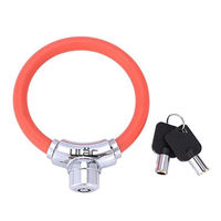 ロックブロス 丸型鍵(A1CRD)レッド A1CRD 1個 4570122011834（直送品）