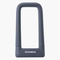 ロックブロス タフU字ロック(RKS626-GR)グレー RKS626-GR 1個 4570122012763（直送品）