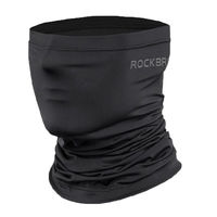 ロックブロス 伸縮性フェイスカバー(WB-001B)#6 耳掛け無 ブラック WB-001B 1個 4570122013067（直送品）