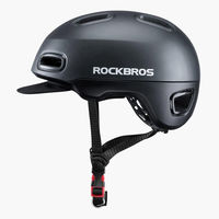 ロックブロス 柔らかいつば付きヘルメット(WT-09BK)ブラック WT