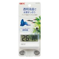 クリア液晶デジタル水温計 1個 ジェックス 水槽用