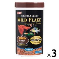 ワイルドフレークプロバイオ 100g 1セット（1個×3）ジェックス 熱帯魚