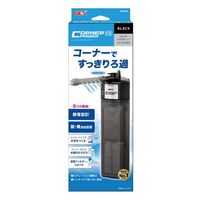 コーナーパワーフィルター2 ブラック ろ過 1個 ジェックス 水槽用