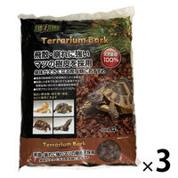 テラリウムバーク 小動物用 床材 4L 1セット（1袋×3）ジェックス