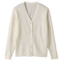 松吉医科器械 マツヨシ カーディガン レギュラー 25401800 S ホワイト MY-NS1200W 1着（直送品）