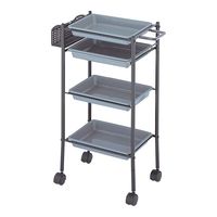 西村製作所 トレーワゴン(Cー305) 510×280×835mm グレー 66-0014-45 1台（直送品）