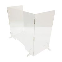 東洋ケース 3WAYアクリルパーテーション1200 4個入 3W-AP-1200 1箱(4個) 65-3366-32（直送品）