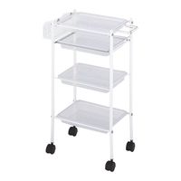 西村製作所 トレーワゴン(Cー305) 510×280×835mm クリア 66-0014-50 1台（直送品）