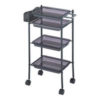 西村製作所 トレーワゴン(Cー305) 510×280×835mm スモーク 66-0014-49 1台（直送品）