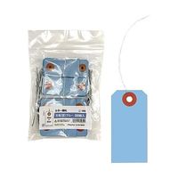 長門屋商店 カラー荷札 青 6号 豆 200枚 ニー446 1パック(200枚) 65-0347-19（直送品）