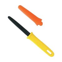 長谷川刃物 キャナリー 段ボールのこ ダンちゃん フッ素コーティングキャップ付き DC-190FC 1本 65-2573-63（直送品）