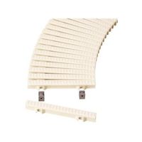 ミヅシマ工業 フリーハードルJ 150×515mm アイボリー 4320020 1セット 61-5184-87（直送品）