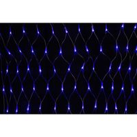 アズワン LEDネットライト128球 縦・横1m ブルー 67-6595-40 1式（直送品）