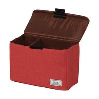 ケンコー・トキナー Luce インナーボックス Mサイズ ブリックレッド AOS-LU1IBM-BRD 1個 67-6439-03（直送品）