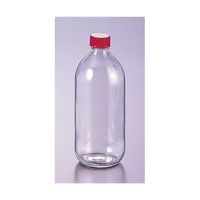 2-5076-03 標準規格瓶 丸型細口（遮光） 500mL 1本 1031-23