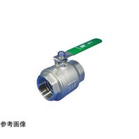 コンサス 304 ネジ込フルボールバルブ CSZ 50A フラット 禁油処理(クラスII)製品 CSZ-PS1-50-F 1個（直送品）