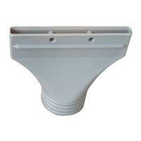 エアテックス スプレーブース レッドサイクロン用 排気口アタッチメント 67-6578-95 1個（直送品）