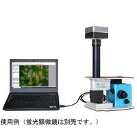 アズワン ハンディ蛍光顕微鏡CCDカメラ 67-6592-01 1式（直送品）