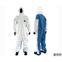 旭・デュポン フラッシュスパン プロダクツ タイベック デュアル続服 L 25着入 400D-L 1箱(25着) 67-6600-98（直送品）