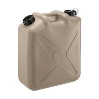 瑞穂化成工業 扁平缶 両口 20L ノズル無 ライトサンド 0207LS 1個 67-6874-81（直送品）