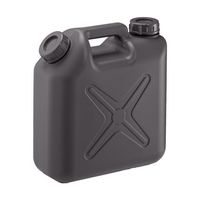 瑞穂化成工業 扁平缶 両口 5L ノズル無 グレー 0205GY 1個 67-6874-82（直送品）