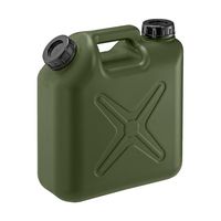 瑞穂化成工業 扁平缶 両口 5L ノズル無 モスグリーン 0205MG 1個 67-6874-84（直送品）