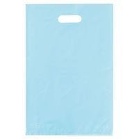 アズワン ポリ袋ハード型 ブルー 25×40cm 厚み表記入 100枚 67-6870-99 1セット(100枚)（直送品）