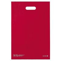 アズワン ポリ袋ソフト型 レッド 50×60cm 厚み表記入 50枚 67-6872-08 1セット(50枚)（直送品）
