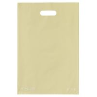 アズワン ポリ袋ソフト型 アイボリー 50×60cm 厚み表記入 500枚 67-6872-52 1セット(500枚)（直送品）