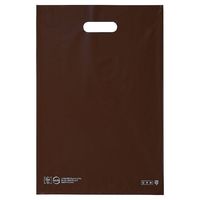 アズワン ポリ袋ソフト型 ブラウン 50×60cm 厚み表記入 500枚 67-6872-92 1セット(500枚)（直送品）