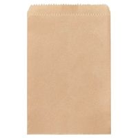 アズワン 平袋 茶無地 未晒クラフト 10.3×14.5cm 200枚 67-6873-06 1セット(200枚)（直送品）