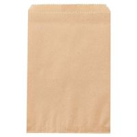 アズワン 平袋 茶無地 未晒クラフト 13.5×19.5cm 200枚 67-6873-07 1セット(200枚)（直送品）