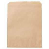 アズワン 平袋 茶無地 未晒クラフト 18.4×23.5cm 200枚 67-6873-08 1セット(200枚)（直送品）