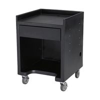 CAMBRO キャンブロ エクイップメントスタンドのみ ES28(ブラック) 1個 67-6882-98（直送品）