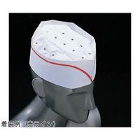 Pal フォレージュハット「ペーパー」(100枚入)青ライン 67-6899-72 1セット(100枚)（直送品）