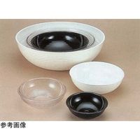 CAMBRO キャンブロ 丸型リブタイプサラダボール ブラック 0.56L RSB6CW 1個 67-6918-81（直送品）