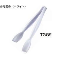 CAMBRO キャンブロ イージーグラスプトング ホワイト 152mm TGG6 1個 67-6919-58（直送品）