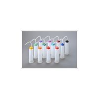 安元化成 NT洗浄瓶BIIスリム カラーキャップ フルセット 12本 400cc 67-7106-94 1箱(12本)（直送品）