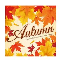 アズワン メイプルオータム 秋テーマポスター36×36cm 10枚 67-7118-69 1セット(10枚)（直送品）