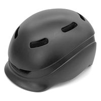 アズワン Foglia アーバンヘルメット ショートブリム ブラック 67-7161-19 1個（直送品）