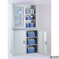 テラオカ ステンレス製薬品庫(上下分離型) SGM 1組 67-7161-26（直送品）