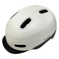 アズワン Foglia アーバンヘルメット ファブリックブリム オフホワイト 67-7161-24 1個（直送品）