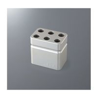 イナ・オプティカ オンアイス アルミブロック 15mL遠沈管用 ABR-6-15 1個 65-5711-76（直送品）