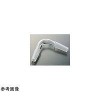 コスモスビード 透明摺合連結管曲管 75° 15/35 1768-02-2 1個 65-6828-37（直送品）