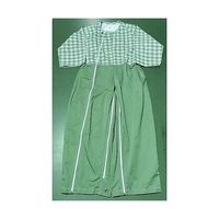 アズワン 介護つなぎ グリーン LLサイズ 10枚入 68-4096-38 1箱(10枚)（直送品）