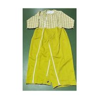 アズワン 介護つなぎ イエロー Mサイズ 10枚入 67-6638-66 1箱(10枚)（直送品）