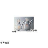コスモスビード セミ・ミクロ枝付フラスコ(茄子形)30mL 15/20 2575-04 1個 65-6863-37（直送品）