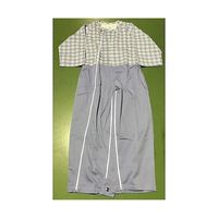 アズワン 介護つなぎ ブルー Lサイズ 10枚入 67-6638-69 1箱(10枚)（直送品）